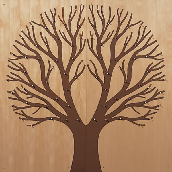 Дърво на сезоните - стенен панел за игра