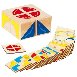 Дървени кубчета Кубус - игра за внимание