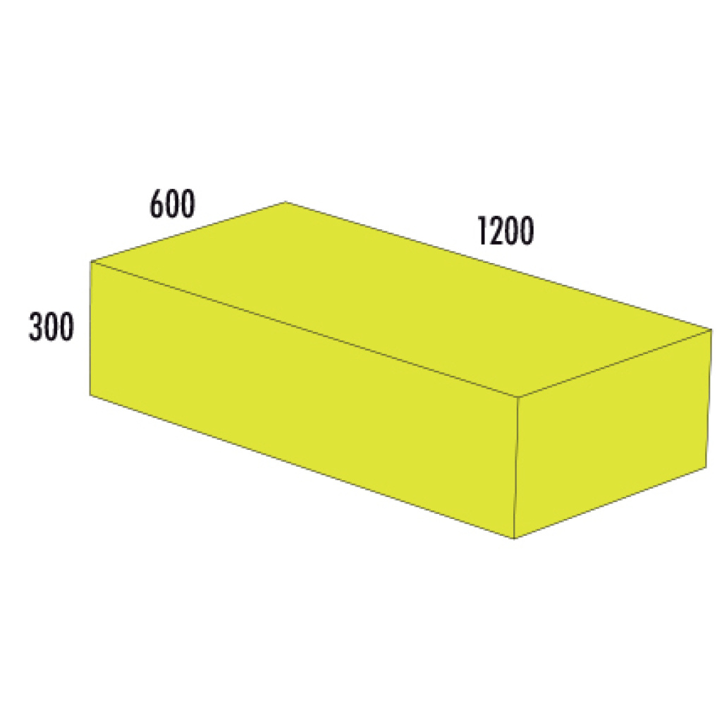 Паралелепипед MAX 60х30х120 см - мек модул за игра