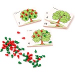 Ябълково дърво – игра за сортиране и броене