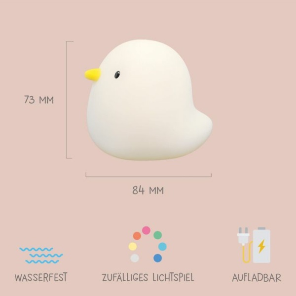 Светеща играчка за баня SWIMMY DUCK – пате