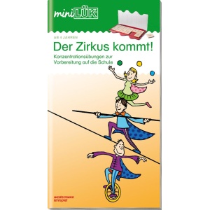 Мини ЛЮК книжка: Възприятия и внимание, цирк