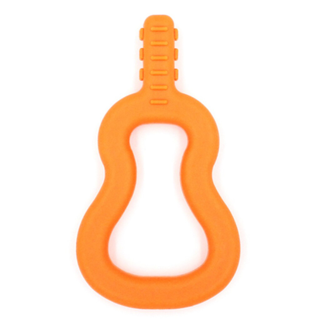 Китара оранжева - дъвкалка за бебета