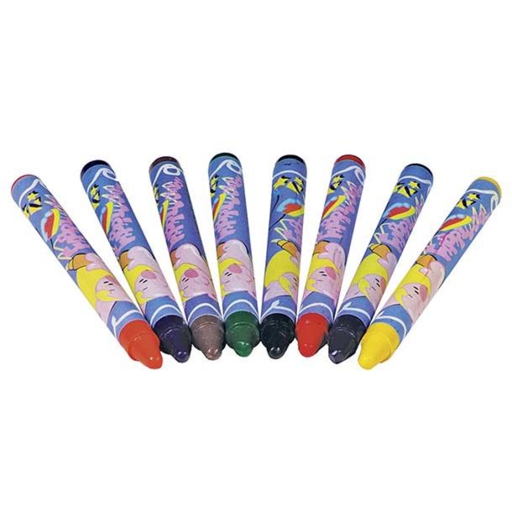 Восъчни текстилни пастели - 8 цвята