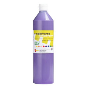 Боя за рисуване с пръсти 750 мл - лилава