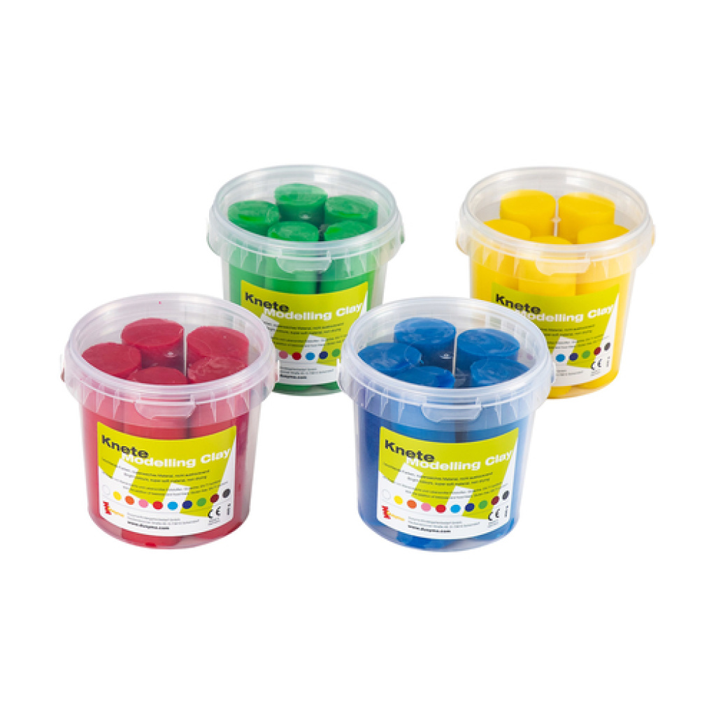 Мек пластилин Dusyma стандарт в кофички - 4х400 гр.