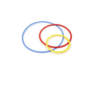 Детски обръчи за игра Hula 65 см - 3 бр.