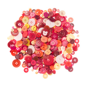 Копчета за декорация и украса, топли цветове - 500 гр.