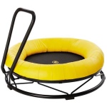 Батут за деца със защитна възглавница и ръкохватка