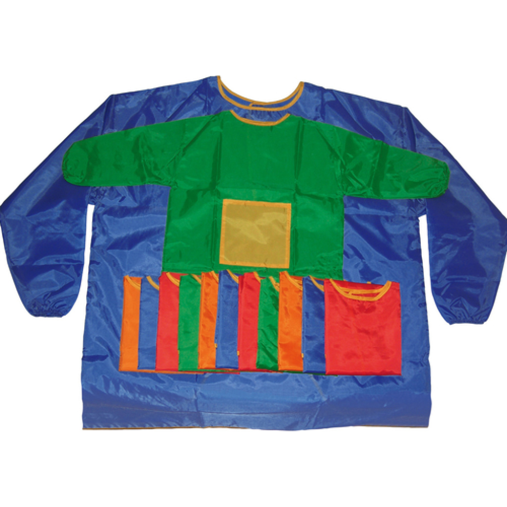 Детски престилки за рисуване с дълъг ръкав 110-122 см - 12+1 броя