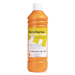 Акрилна боя за рисуване 500 мл - оранжева