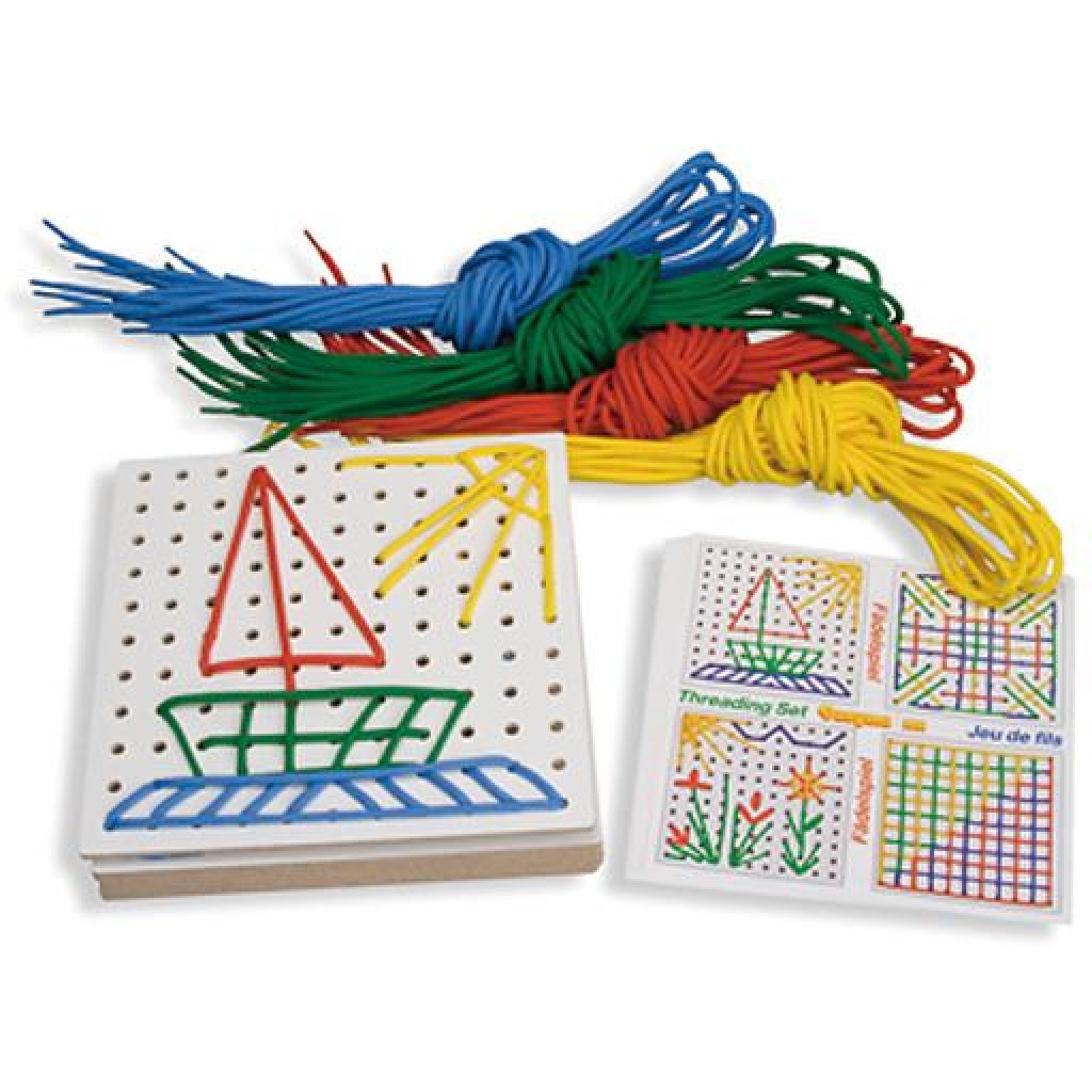 Детски дъски за бродиране - дървени, 10 броя