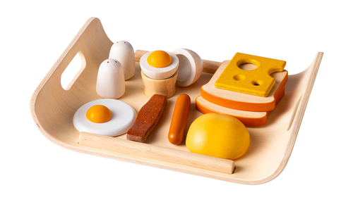 mzz3kksmxlkbtzuycwixr2ghaxqefgyhth9udhub.jpg Поднос със закуска - дървена играчка 13 части