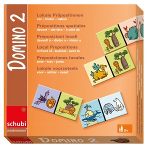 Домино с предлози 2 - логопедична игра