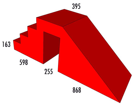 mzz3kksmxlkbtzuycwixr2ghaxqefgyhth9vdxme.jpg Пързалка стълба с 4 стъпала - мек модул за игра