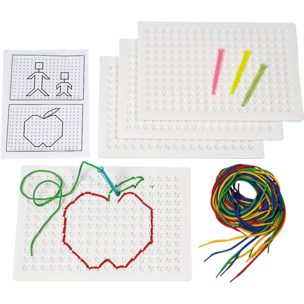 Детски дъски за бродиране - 4 броя