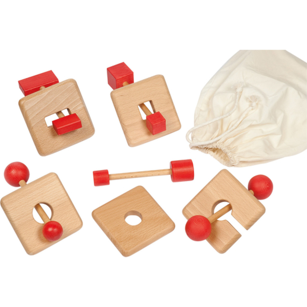 Ключар - дървена играчка