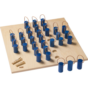 Солитер с примки - настолна дървена игра