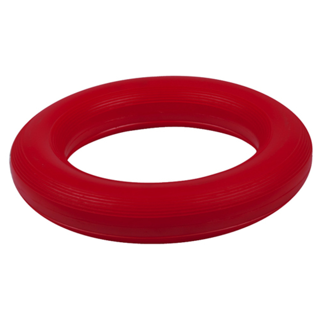 Гумен ринг за спортни игри 18 см червен