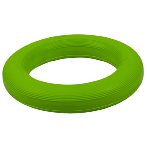 Гумен ринг за спортни игри 18 см зелен