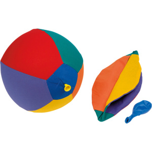 Текстилна топка с надуваем балон