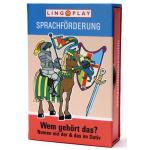 На кого принадлежи това? - 1 - логопедична игра с карти