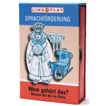 На кого принадлежи това? - 2 - логопедична игра с карти