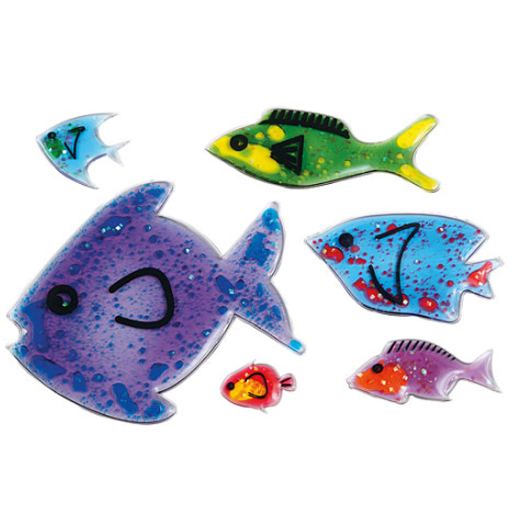 Гел риби за сензорни игри