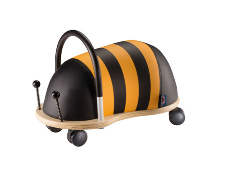 mzz3kksmxlkbtzuycwixr2ghaxqefgyhthbobhkc.jpg Дървена детска количка за яздене Пчела малка