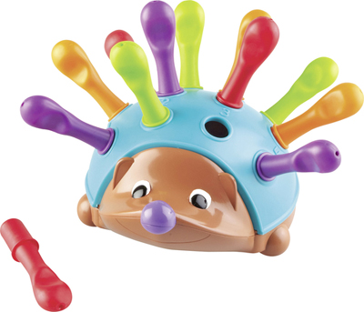 mzz3kksmxlkbtzuycwixr2ghaxqefgyhthbobnca.jpg Играчка Таралеж с цветни бодли