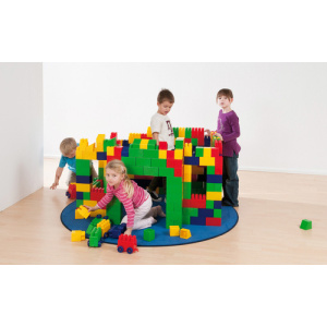 Голям детски конструктор МАКСИ - 125 части