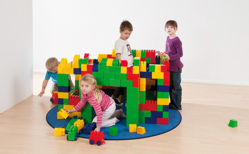 mzz3kksmxlkbtzuycwixr2ghaxqefgyhthbqahih.jpg Голям детски конструктор МАКСИ - 125 части