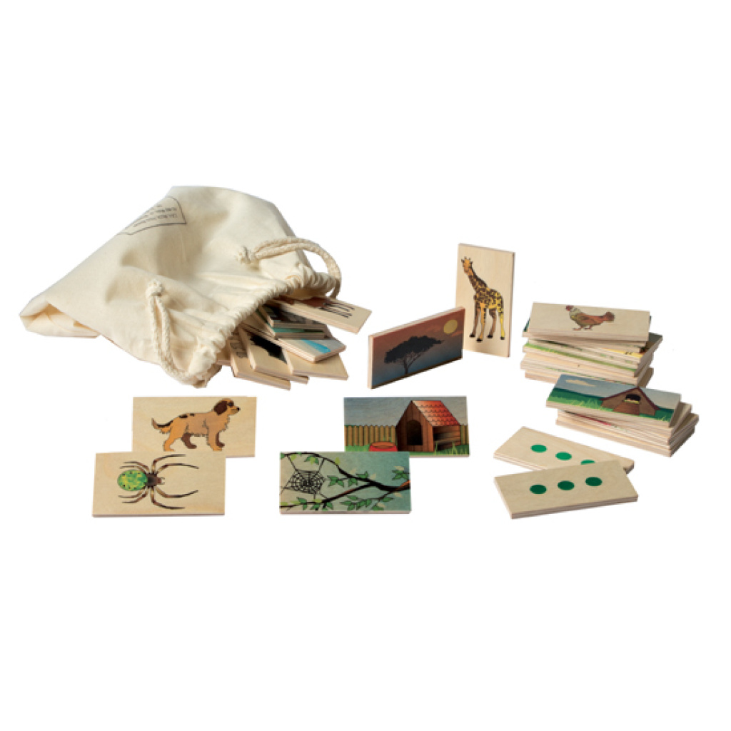 Къде живеят животните - игра за памет