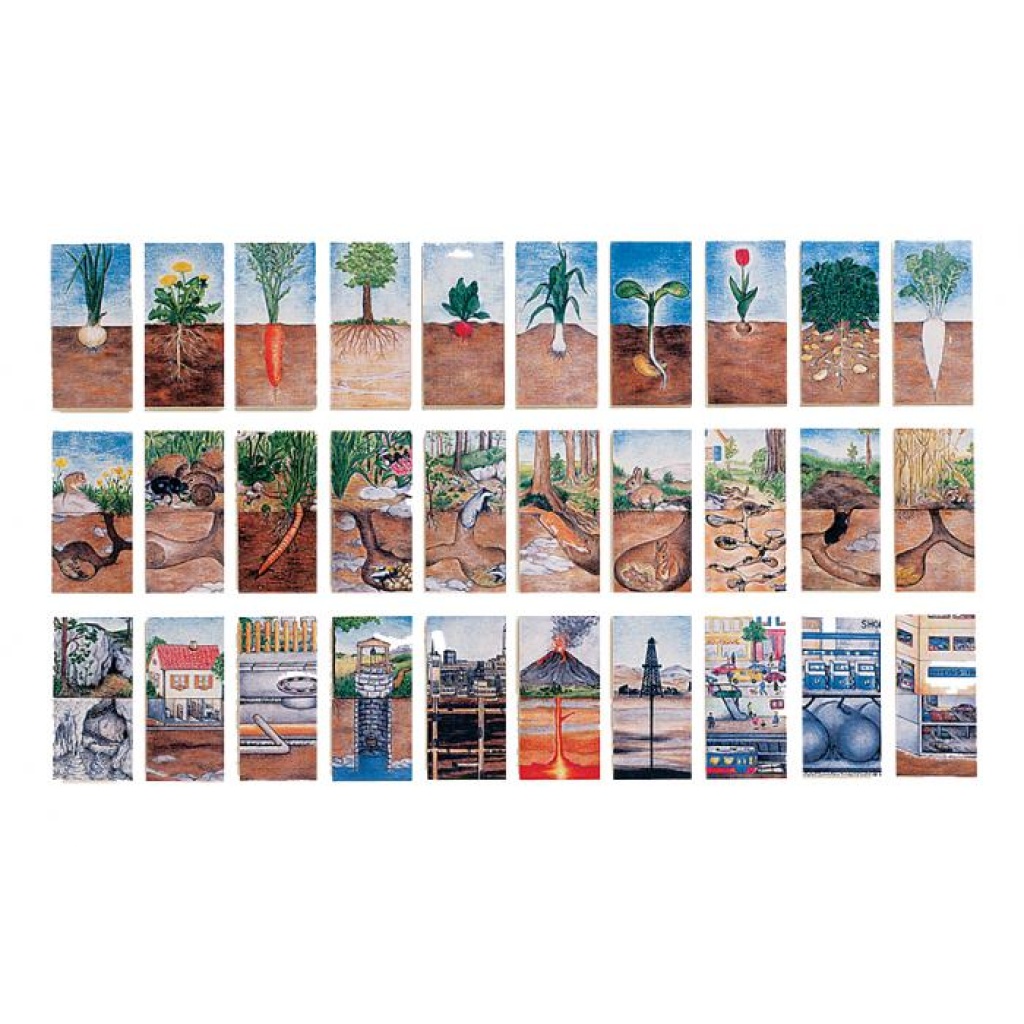 Под земята / над земята - образователна игра