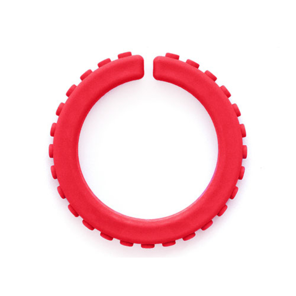 Брик голяма гривна релефна мека - терапевтична дъвкалка