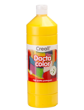 mzz3kksmxlkbtzuycwixr2ghaxqefgyhthbrankh.jpg Боя на водна основа за рисуване Dactacolor 1000 мл - жълта