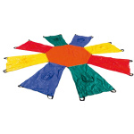 Парашут слънце за групови игри