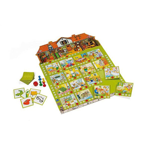 Обърканата къща - настолна логопедична игра