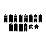 Сглобяемо трасе магистрала - детска игра