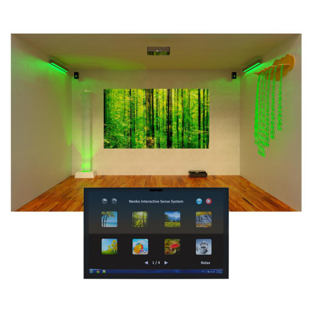Интерактивна система за управление на сензорна зала Sense 2.0