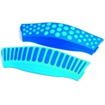 Вълнообразна сензорна пътека синя