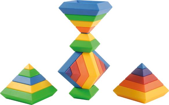 mzz3kksmxlkbtzuycwixr2ghaxqefgyhtxdpaxql.jpg Детски триизмерен конструктор Пирамида - голям сет