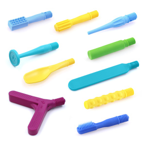 Накрайници за логопедичен масажор Z-Vibe - 10 броя