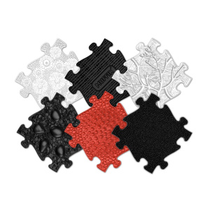 Сензорна пътека пъзел за бебета – 6 части