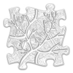 Сензорна пътека пъзел за бебета – 6 части