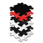 Сензорна пътека пъзел за бебета – 6 части