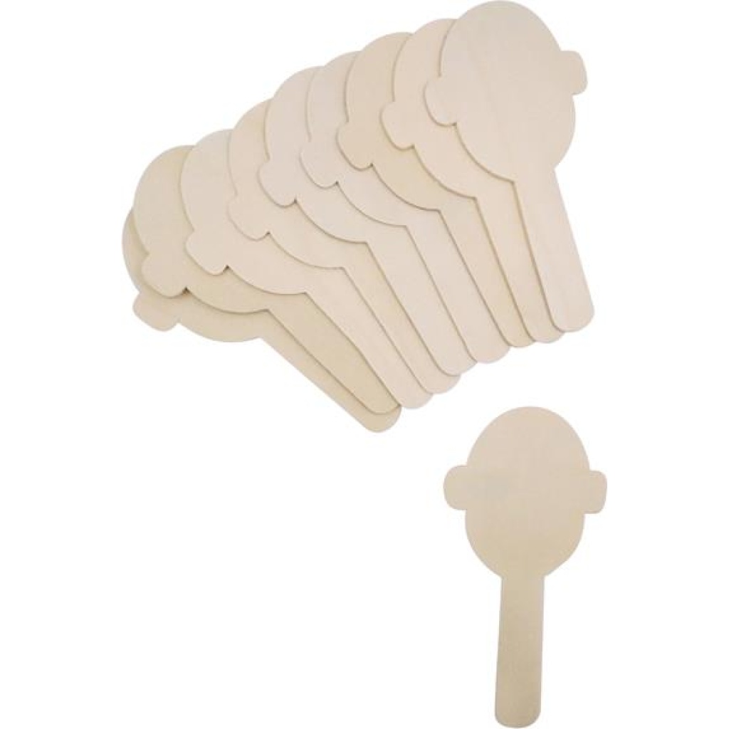 Фигурки на лица за декорация – 10 бр.