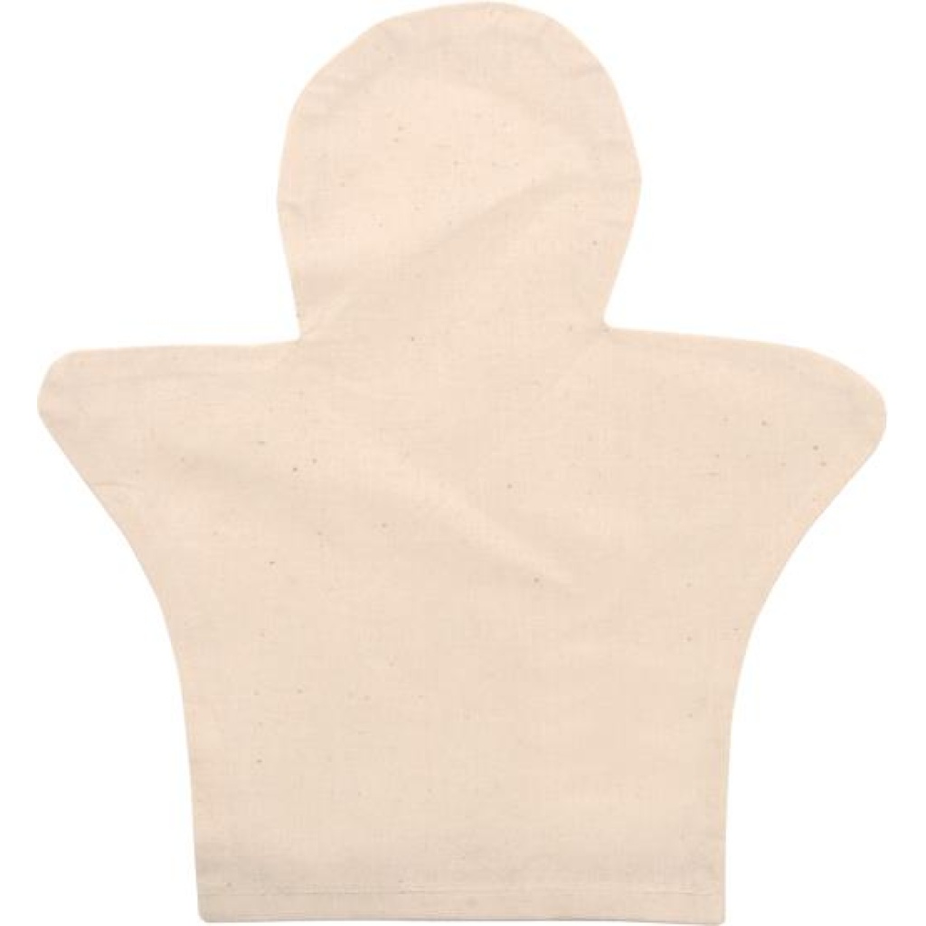 Текстилни кукли за ръка за рисуване и декориране – 4 бр.