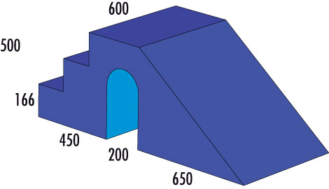 mzz3kksmxlkbtzuycwixr2ghaxqefgyhtxdpdhyk.jpg Пързалка стълба с 3 стъпала - мек модул за игра