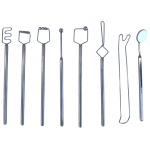 Комплект от 8 броя логопедични сонди "Бланико" в практична кутия за дезинфекция